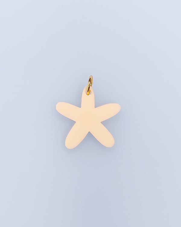 Schmuck-Anhänger in Seesternform.