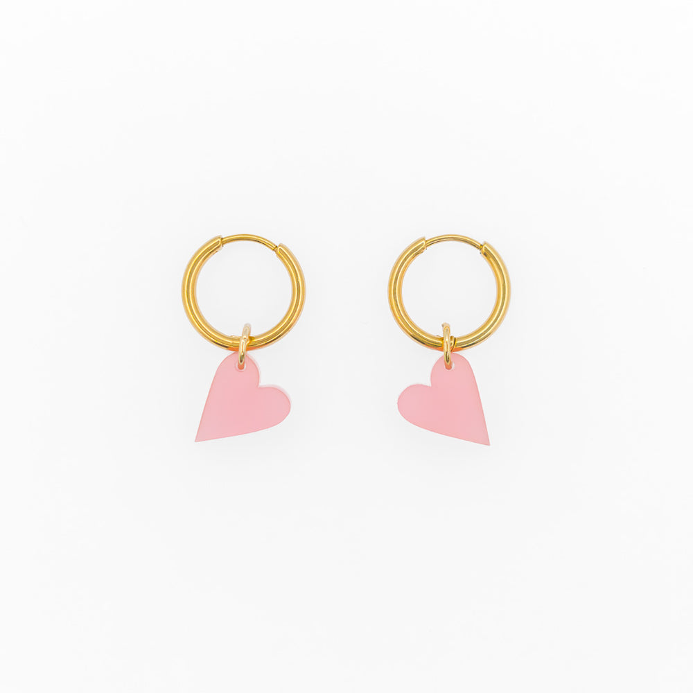 Kleine Herzen  Creolen