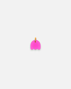 Einzelner Mini Tulpen Anhänger aus Acryl für sweeps Creolen.