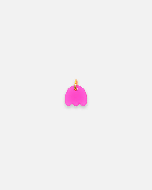 Einzelner Mini Tulpen Anhänger aus Acryl für sweeps Creolen.