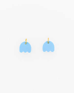 Hellblaue Tulpen – Blumen Acrylglas Schmuckanhänger zum Wechseln von sweeps.