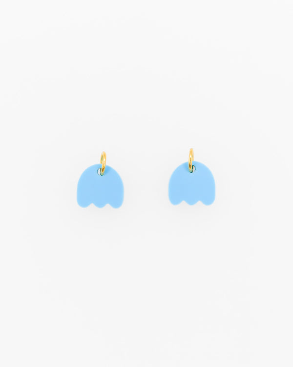 Hellblaue Tulpen – Blumen Acrylglas Schmuckanhänger zum Wechseln von sweeps.
